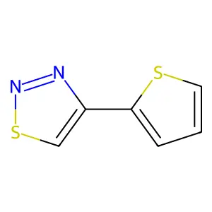 4-(2-Thienyl)-1,2,3-thiadiazole structure