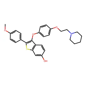 Arzoxifene structure