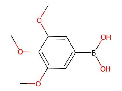 3,4,5-Trimethoxybenzeneboronic acid structure