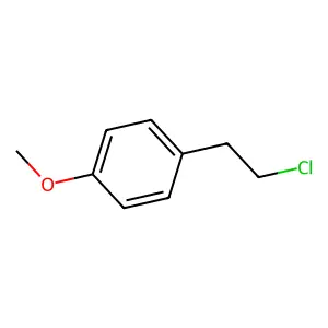 4-(2-氯乙基)苯基甲基醚 structure