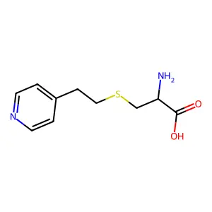 S-[2-(4-Pyridyl)ethyl]-L-cysteine structure