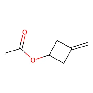 3-Methylenecyclobutylacetate structure