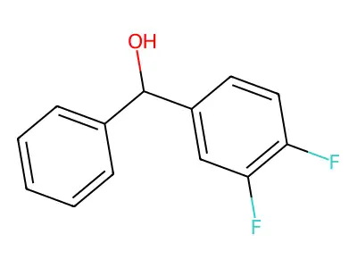(3,4-Difluorophenyl)(phenyl)methanol structure