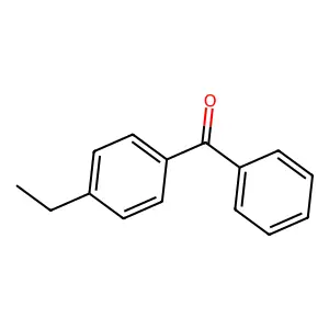4-Ethylbenzophenone structure