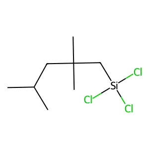 Trichloro(2,2,4-trimethylpentyl)silane structure