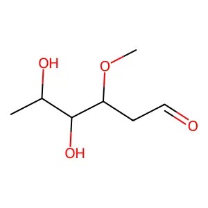 2,6-Dideoxy-3-O-methylhexose structure