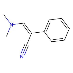 3-(Dimethylamino)-2-phenylacrylonitrile structure