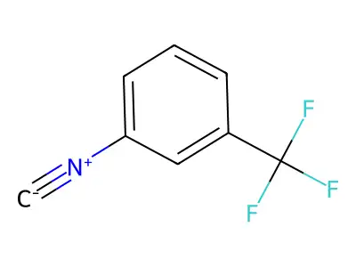 1-Isocyano-3-(trifluoromethyl)benzene structure