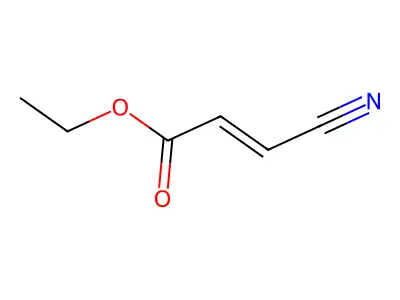2-Propenoic acid, 3-cyano-, ethyl ester, (2Z)- structure