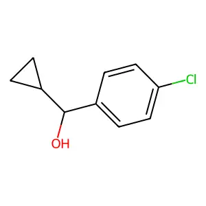 4-氯-α-环丙基苯甲醇 structure