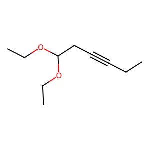 1,1-Diethoxy-3-hexyne structure