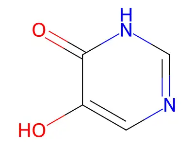 5-Hydroxypyrimidin-4(3H)-one structure