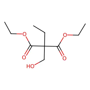 Diethyl 2-ethyl-2-(hydroxymethyl)malonate structure