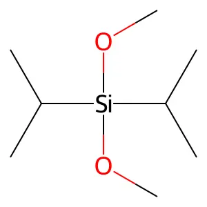 Silane, dimethoxybis(1-methylethyl)- structure