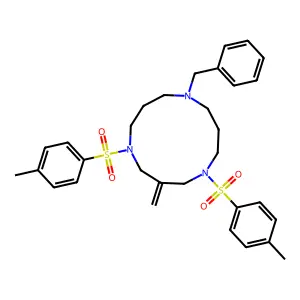 环三氮杂二磺酰胺 structure