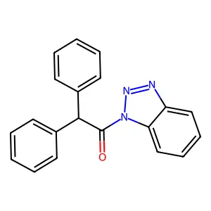 1-(1H-1,2,3-Benzotriazol-1-yl)-2,2-diphenylethan-1-one structure