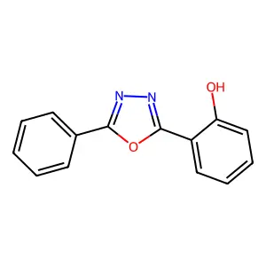 2-(5-Phenyl-1,3,4-oxadiazol-2-yl)phenol structure