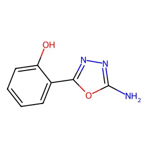 2-(2-imino-3H-1,3,4-oxadiazol-5-yl)phenol structure