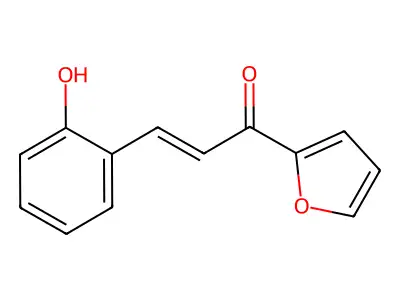 2-Propen-1-one, 1-(2-furanyl)-3-(2-hydroxyphenyl)- structure