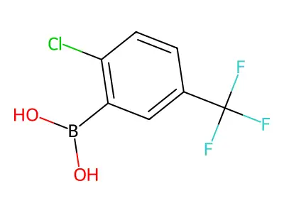 2-Chloro-5-Trifluoromethoxyphenylboronic Acid structure