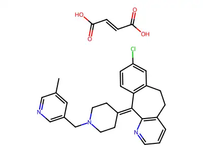Rupatadine structure
