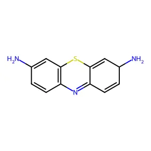 3H-phenothiazine-3,7-diamine structure