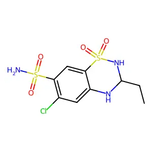 Ethiazide structure
