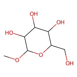 methyl beta-D-galactopyranoside structure
