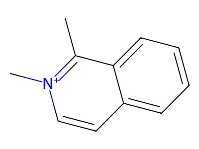 1,2-Dimethylisoquinolin-2-ium structure