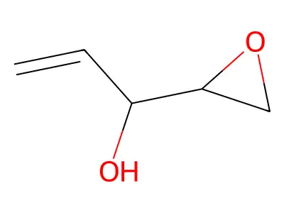 1-(Oxiran-2-yl)prop-2-en-1-ol structure
