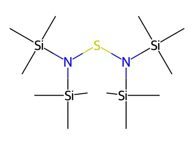 Thiobis(hexamethyldisilazane) structure