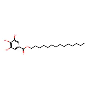 Myristyl gallate structure