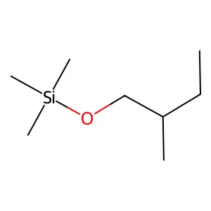 Silane, trimethyl(2-methylbutoxy)- structure