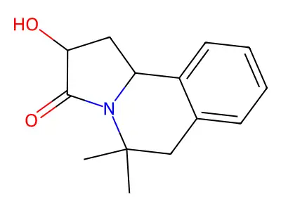2-Hydroxy-5,5-dimethyl-1,5,6,10b-tetrahydropyrrolo[2,1-a]isoquinolin-3(2H)-one structure
