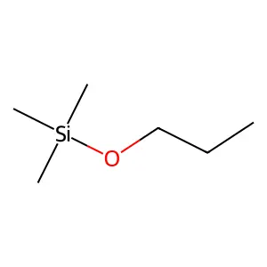 Trimethylpropoxysilane structure