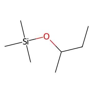Trimethyl(1-methylpropoxy)silane structure