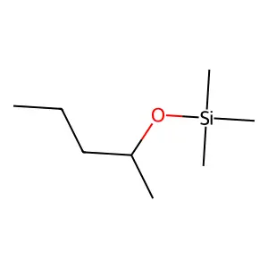 Trimethyl(1-methylbutoxy)silane structure
