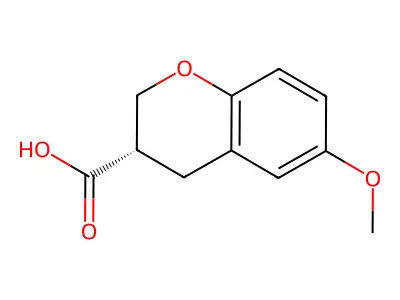 2H-色烯-3-甲酸 structure