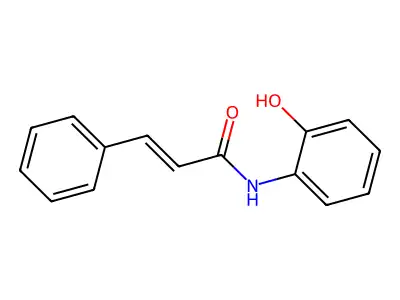 N-(2-Hydroxyphenyl)-3-phenyl-2-propenamide structure
