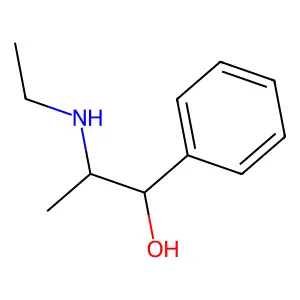 N-Ethylnorpseudoephedrine structure