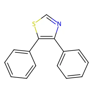 4,5-Diphenyl-1,3-thiazole structure