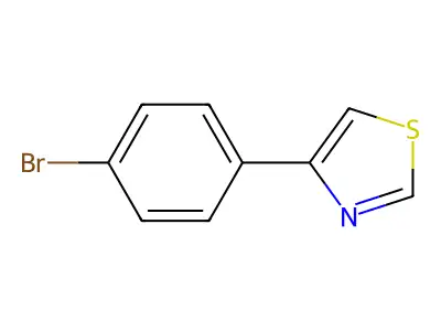 4-(4-Bromophenyl)thiazole structure