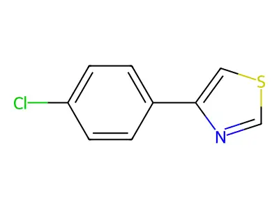 4-(4-Chlorophenyl)thiazole structure