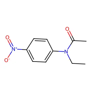 N-乙基-N-(4-硝基苯基)乙酰胺 structure