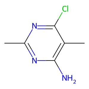 Pyrimidine, 4-amino-6-chloro-2,5-dimethyl- structure