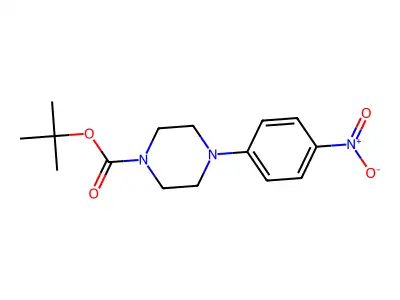 1-Boc-4-(4-Nitrophenyl)piperazine structure