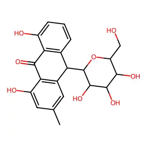 (-)-Desoxyaloin structure