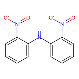 2-Nitro-N-(2-nitrophenyl)aniline structure