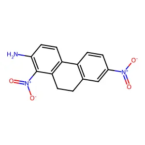 1,7-Dinitro-9,10-dihydrophenanthren-2-amine structure