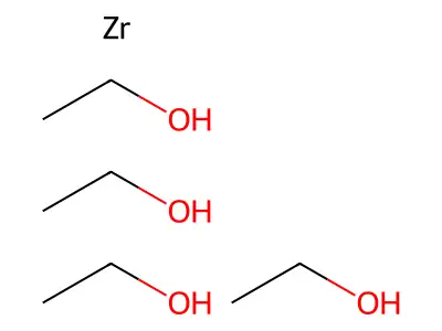 Zirconium(IV) ethoxide structure